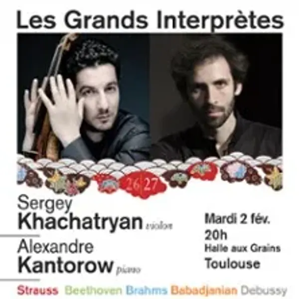 Sergey Khachatryan et Alexandre Kantorow