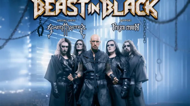BEAST IN BLACK + SONATA ARCTICA + FROZEN CROWN