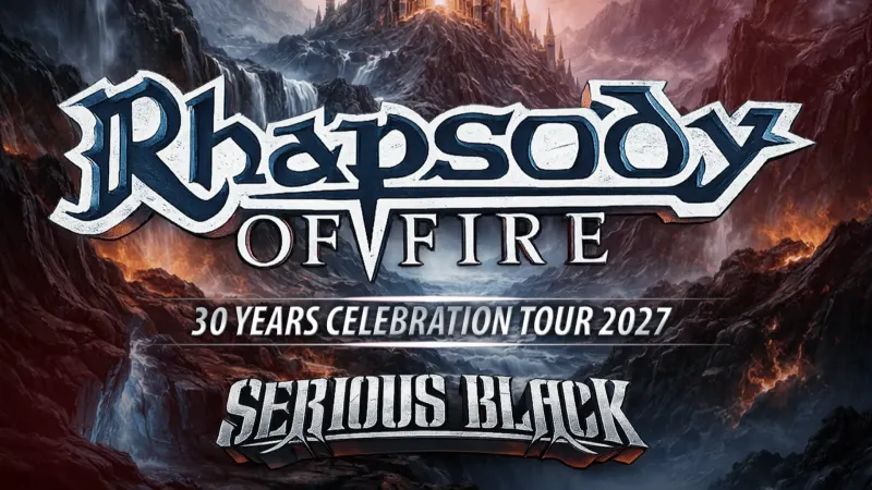 RHAPSODY OF FIRE + SERIOUS BLACK + supports