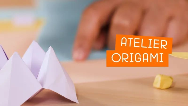 Atelier mobile papillon origami