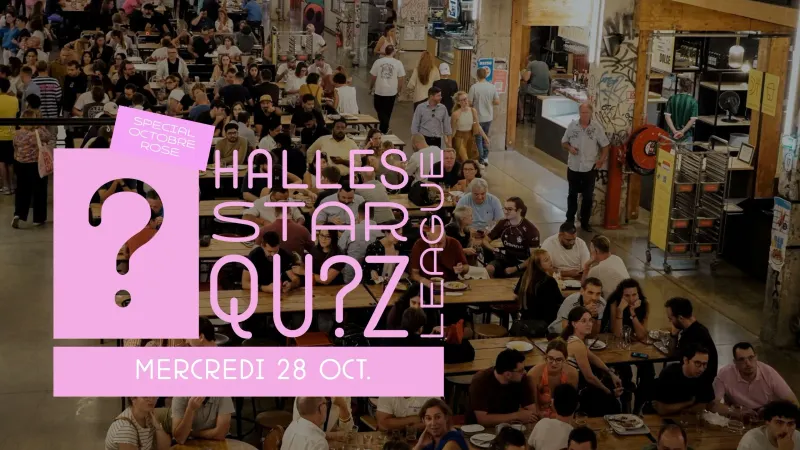 Halles Star Quiz League spécial octobre rose