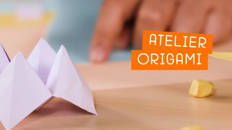 Atelier mobile papillon origami